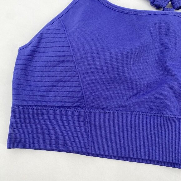 Marika Size Large Purple Racerback Sports Bra - Picture 4 of 9